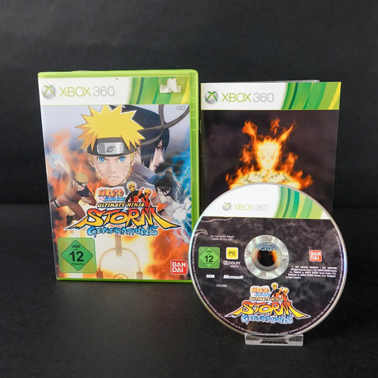 Naruto Shippuden Ultimate Ninja Storm Generations - XBOX 360 CiB - PAL - Deutsch