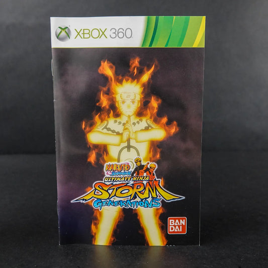 Naruto Shippuden Ultimate Ninja Storm Generations - XBOX 360 CiB - PAL - Deutsch