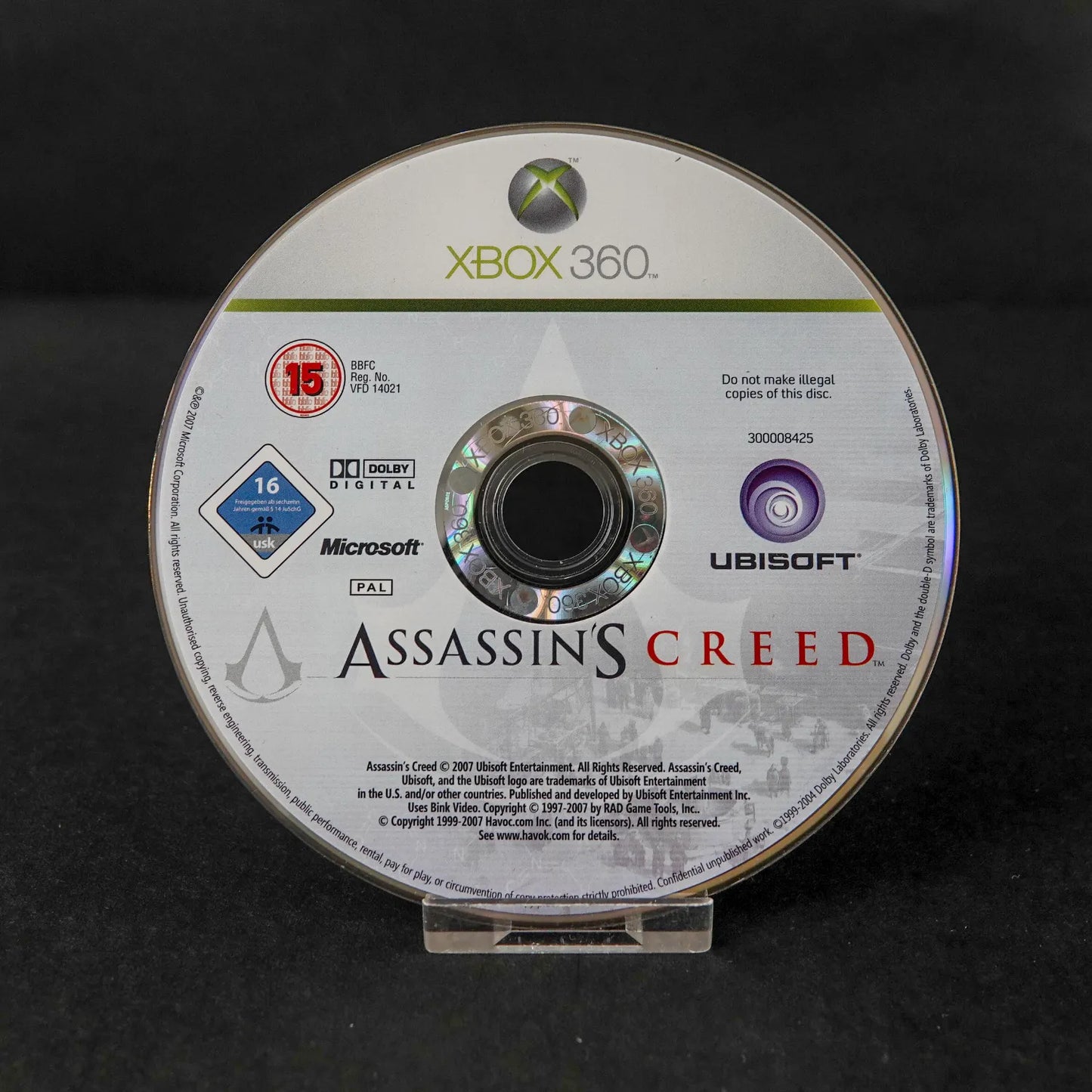 Assassin's Creed - XBOX 360 - CiB mit Anleitung - PAL - Deutsch - Gebraucht