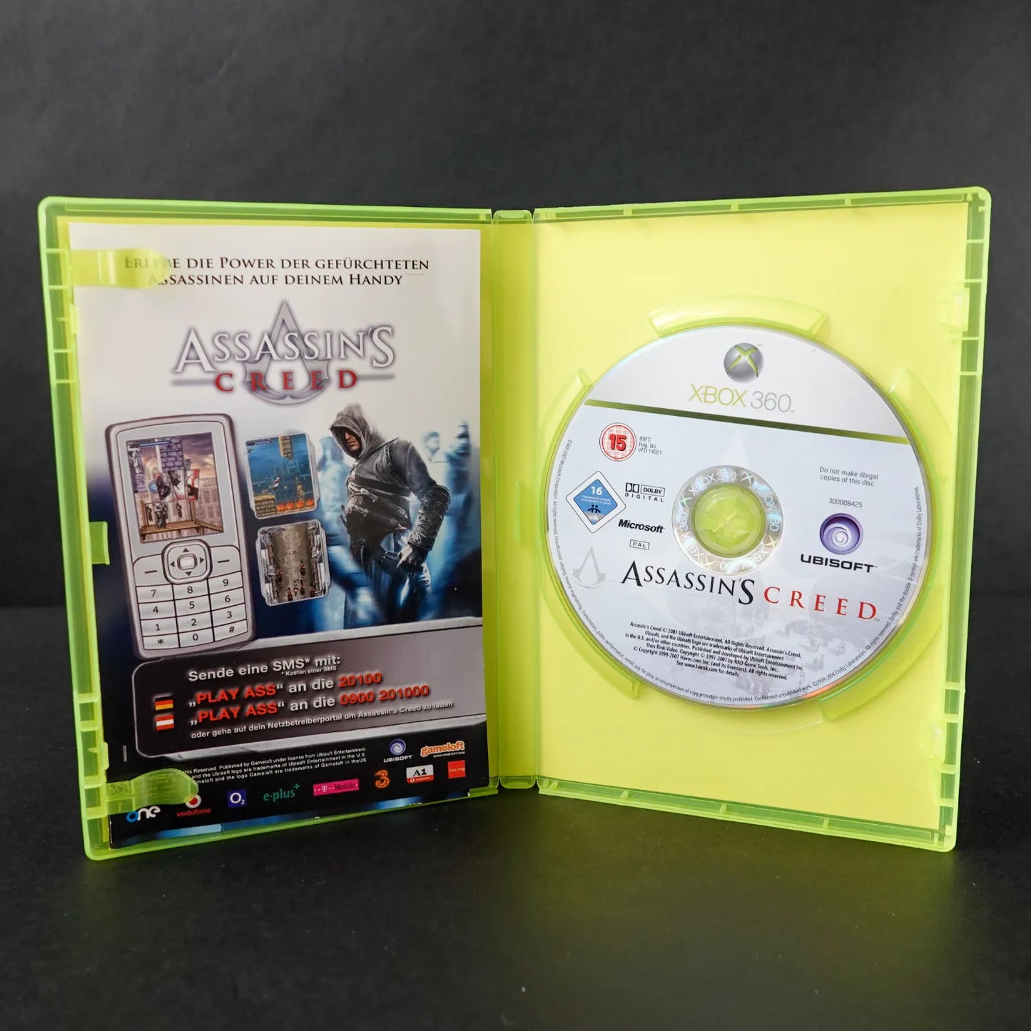 Assassin's Creed - XBOX 360 - CiB mit Anleitung - PAL - Deutsch - Gebraucht