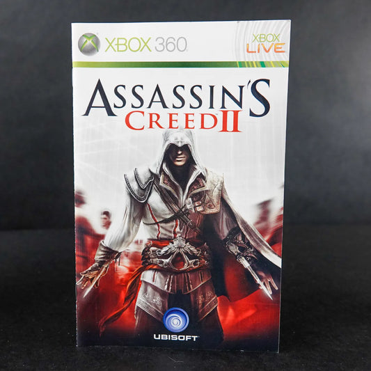 Assassin's Creed II / 2 - 100% Uncut - XBOX 360 - CiB - PAL Deutsch - Gebraucht