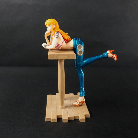 One Piece Grandline Journey - Nami PVC Statue / Figur Version A - Neuwertig