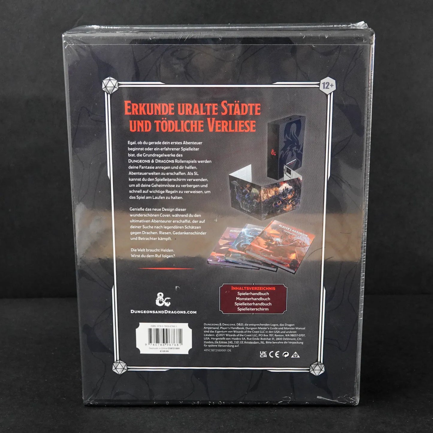 Dungeons & Dragons DnD RPG Core Rulebooks Gift Set (deutsch) - SEALED