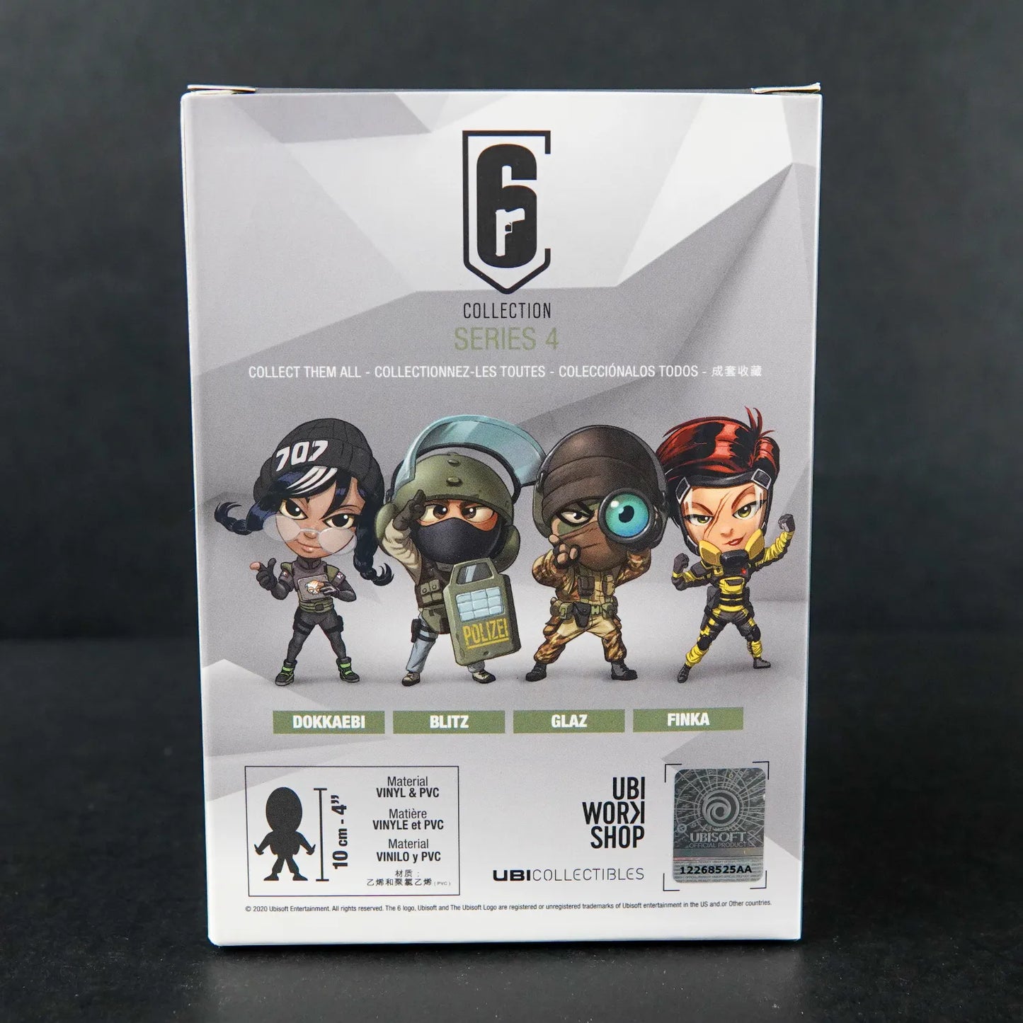 Ubi Collectibles - 6 Collection Series 4 - Glaz - Vinyl Sammel Figur - Neu / OVP