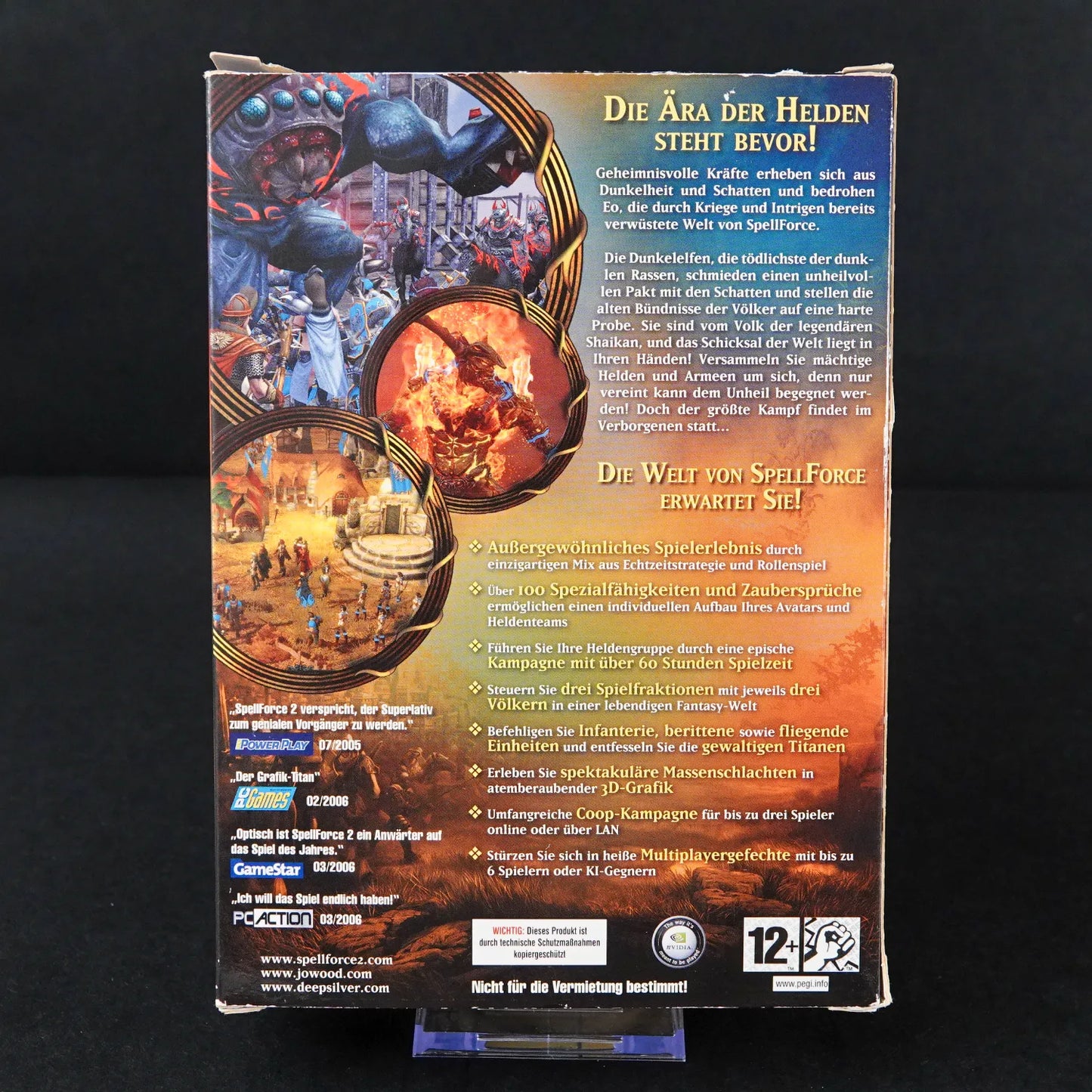 Spellforce 2 Shadow Wars - Retro PC Game - Big Box - CiB - Deutsch - Gebraucht