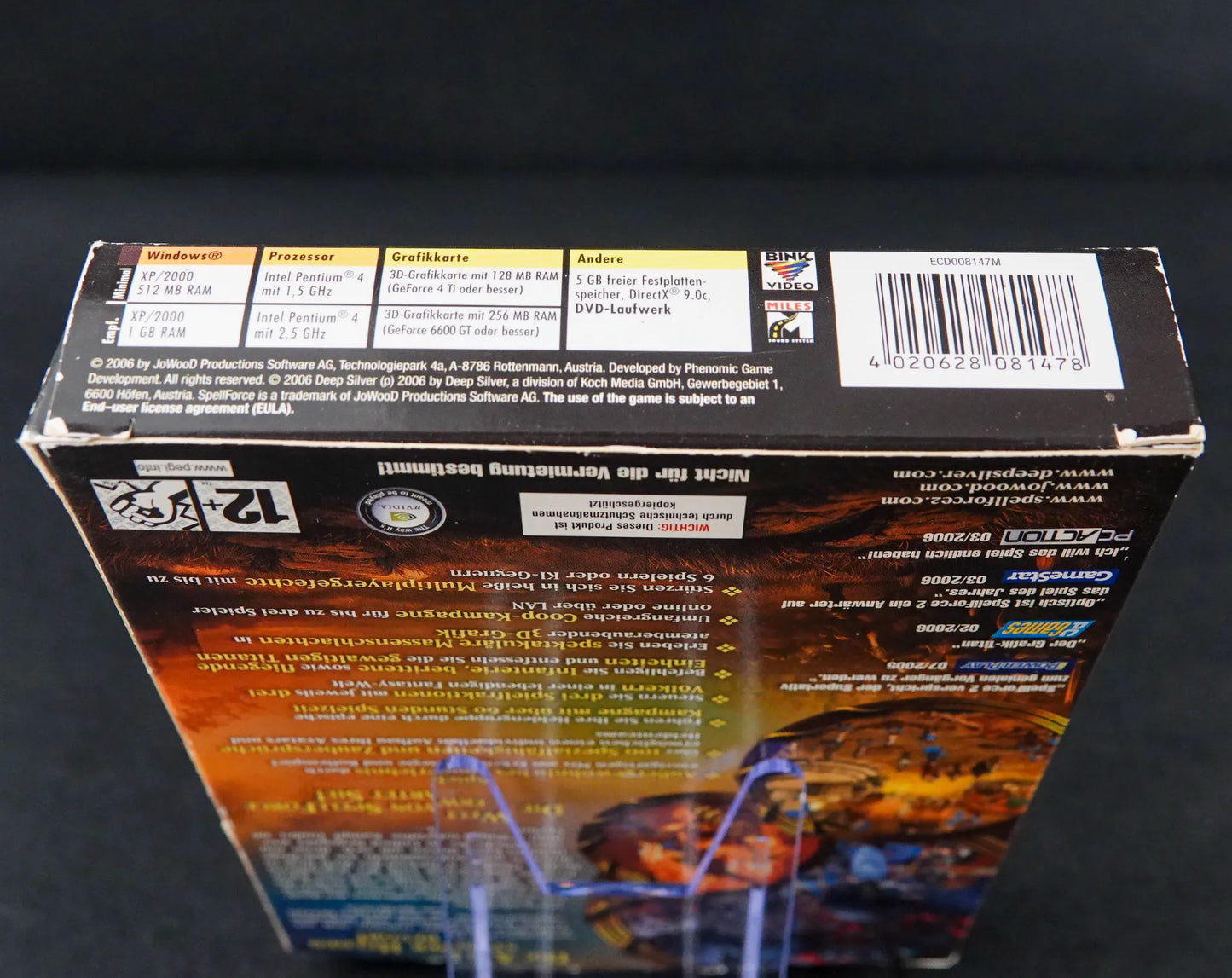 Spellforce 2 Shadow Wars - Retro PC Game - Big Box - CiB - Deutsch - Gebraucht