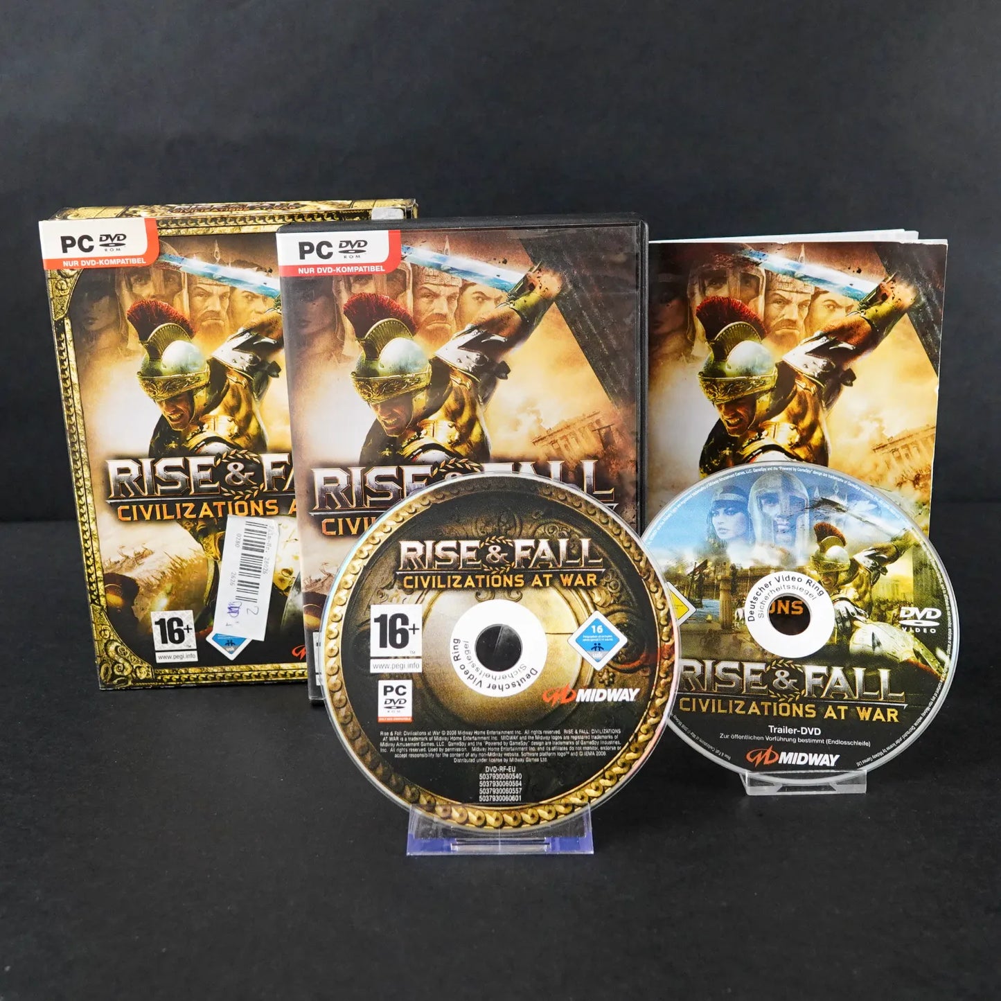 Rise & Fall Civilizations at War - PC Game - Big Box - CiB - Deutsch - Gebraucht
