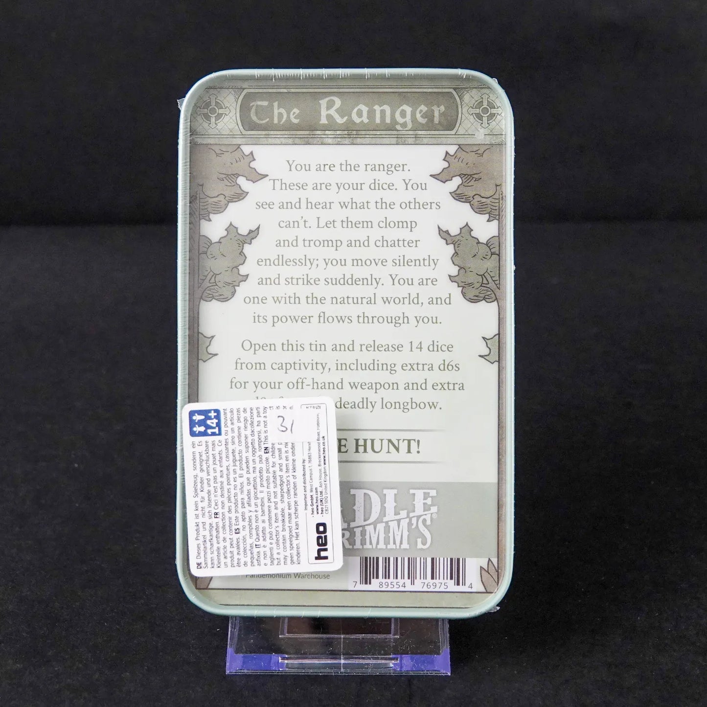 Beadle & Grimm's Pen and Paper Rollenspiel-Helden Würfelset - The Ranger