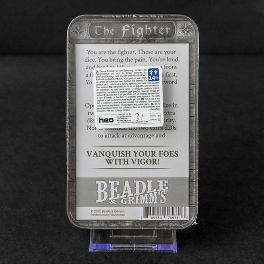 Beadle & Grimm's Pen and Paper Rollenspiel-Helden Würfelset - The Fighter