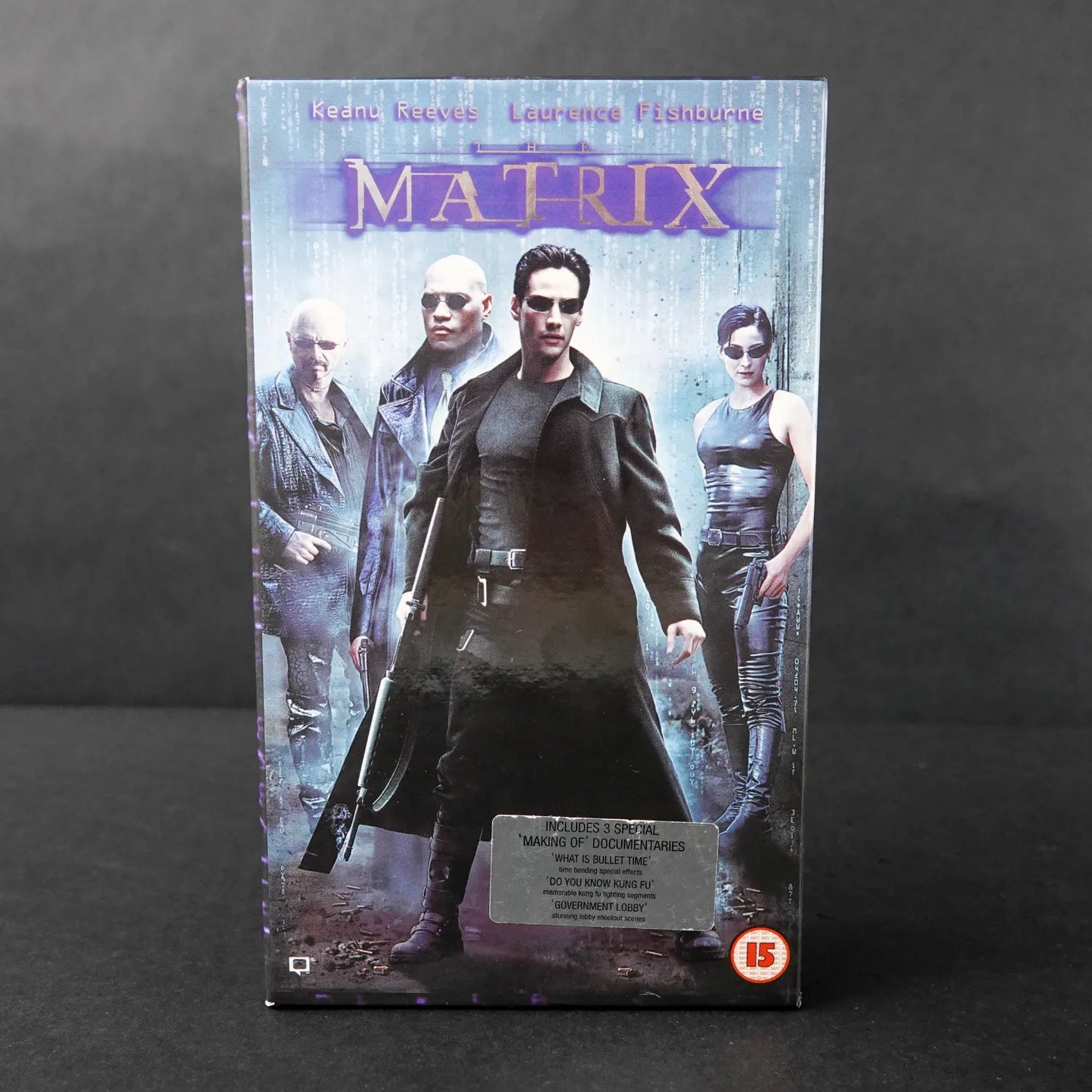 The Matrix - VHS Widescreen Edition in Big-Box / Gatefold - UK Version Englisch
