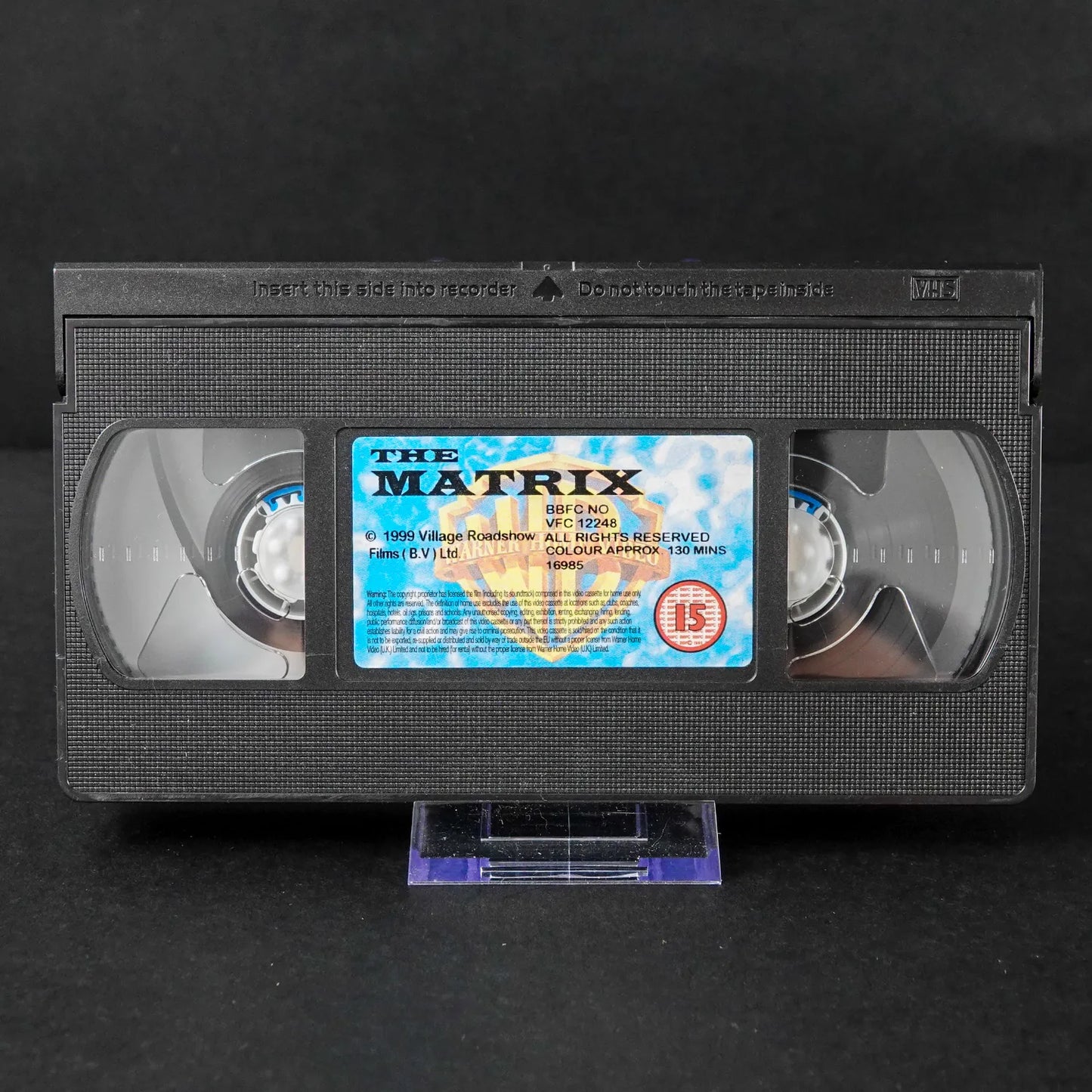 The Matrix - VHS Widescreen Edition in Big-Box / Gatefold - UK Version Englisch