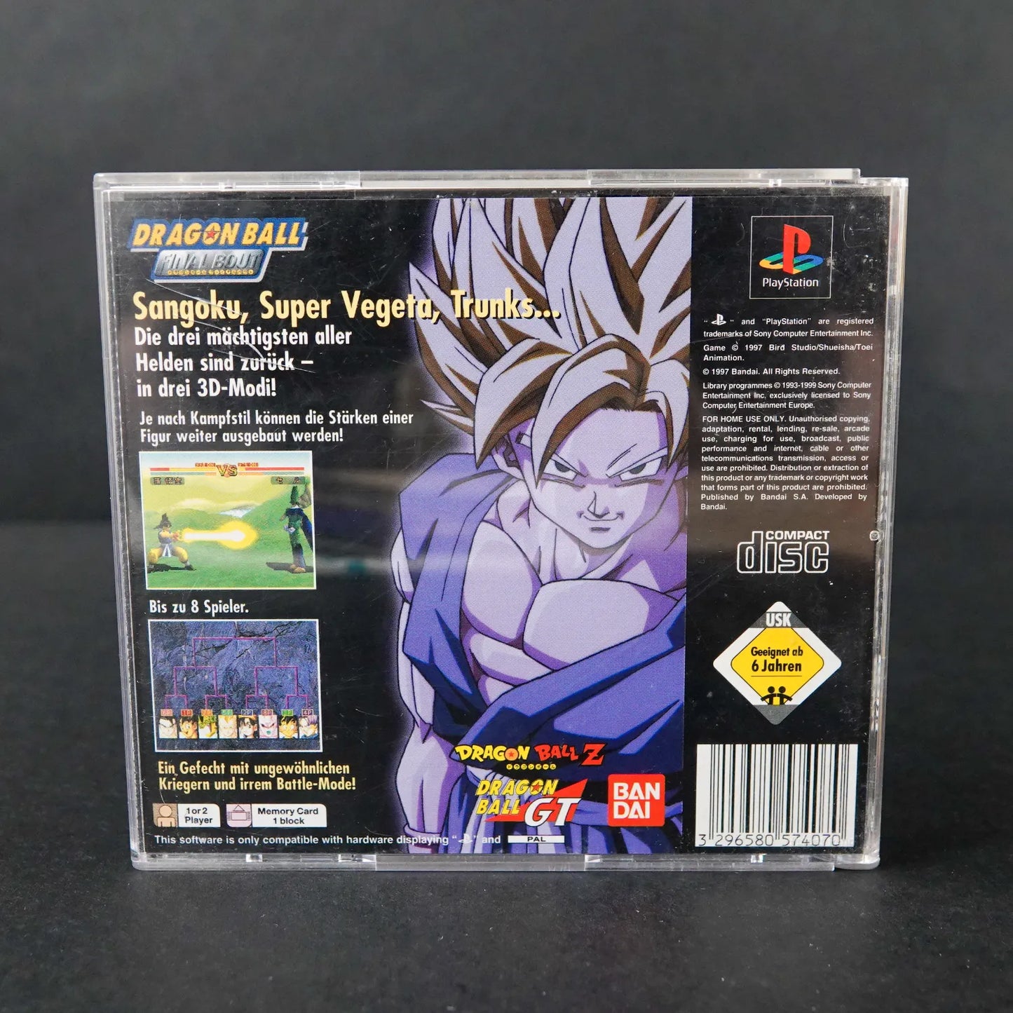 Dragon Ball Final Bout - Playstation 1 PS1 - CiB mit Anleitung - PAL - Gebraucht