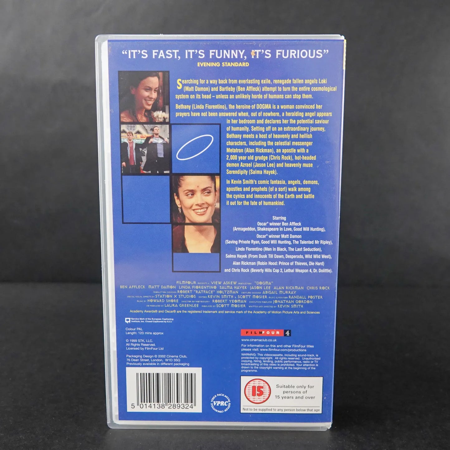 Dogma - VHS - Matt Damon & Ben Affleck - Englische Originalfassung PAL