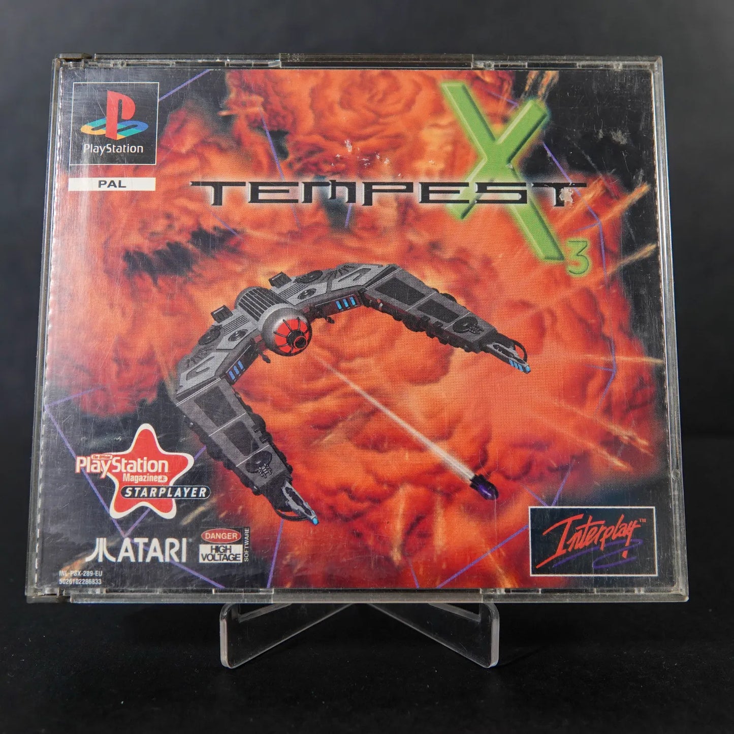 Tempest X3 - Playstation PS1 Black Label - Komplett CiB - PAL - Zustand Sehr Gut