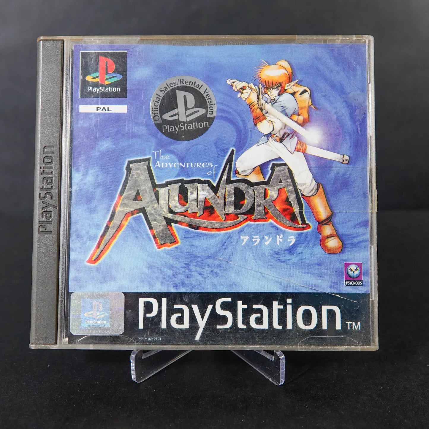 Alundra - Sony Playstation PS1 - PAL Deutsch - CiB mit Anleitung und Karte