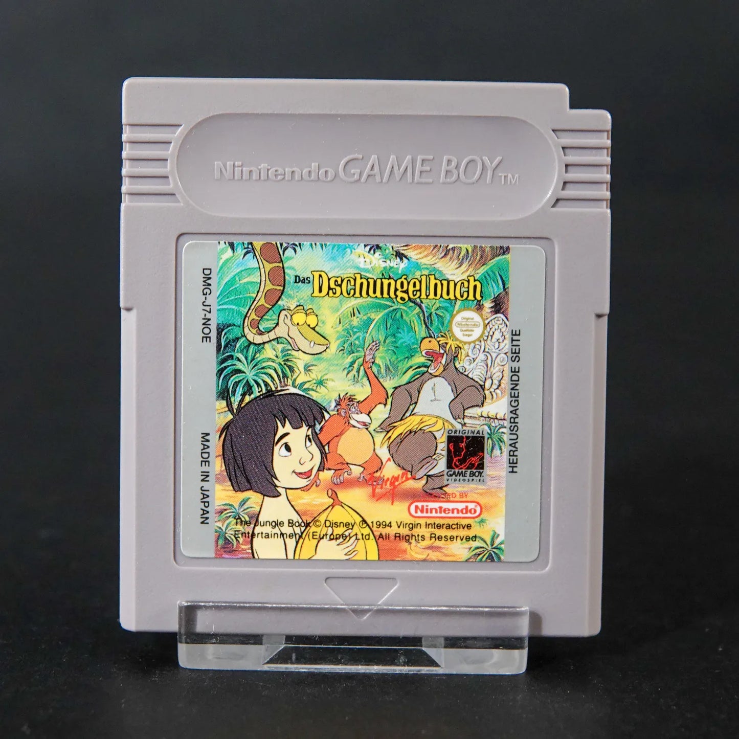 Das Dschungelbuch - Game Boy Spiel mit OVP & Anleitung - PAL - Zustand Sehr Gut