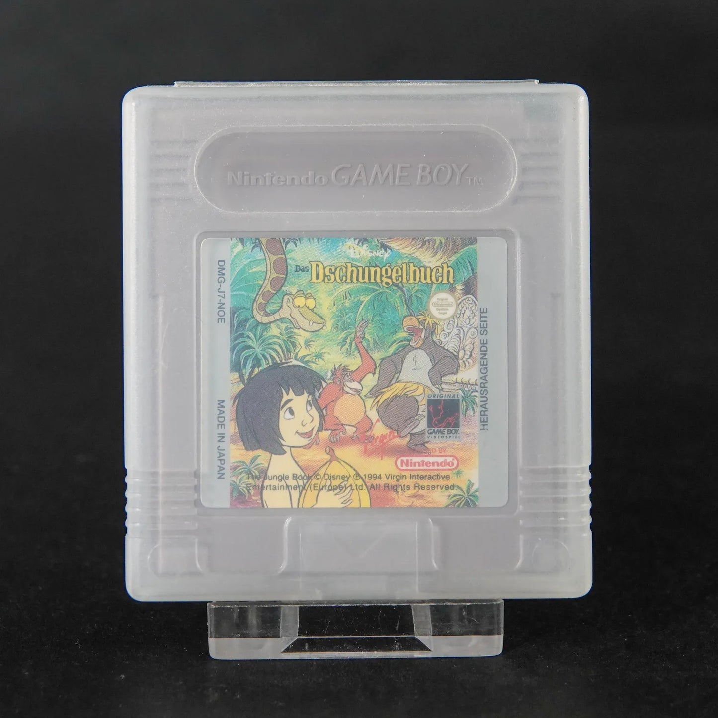 Das Dschungelbuch - Game Boy Spiel mit OVP & Anleitung - PAL - Zustand Sehr Gut