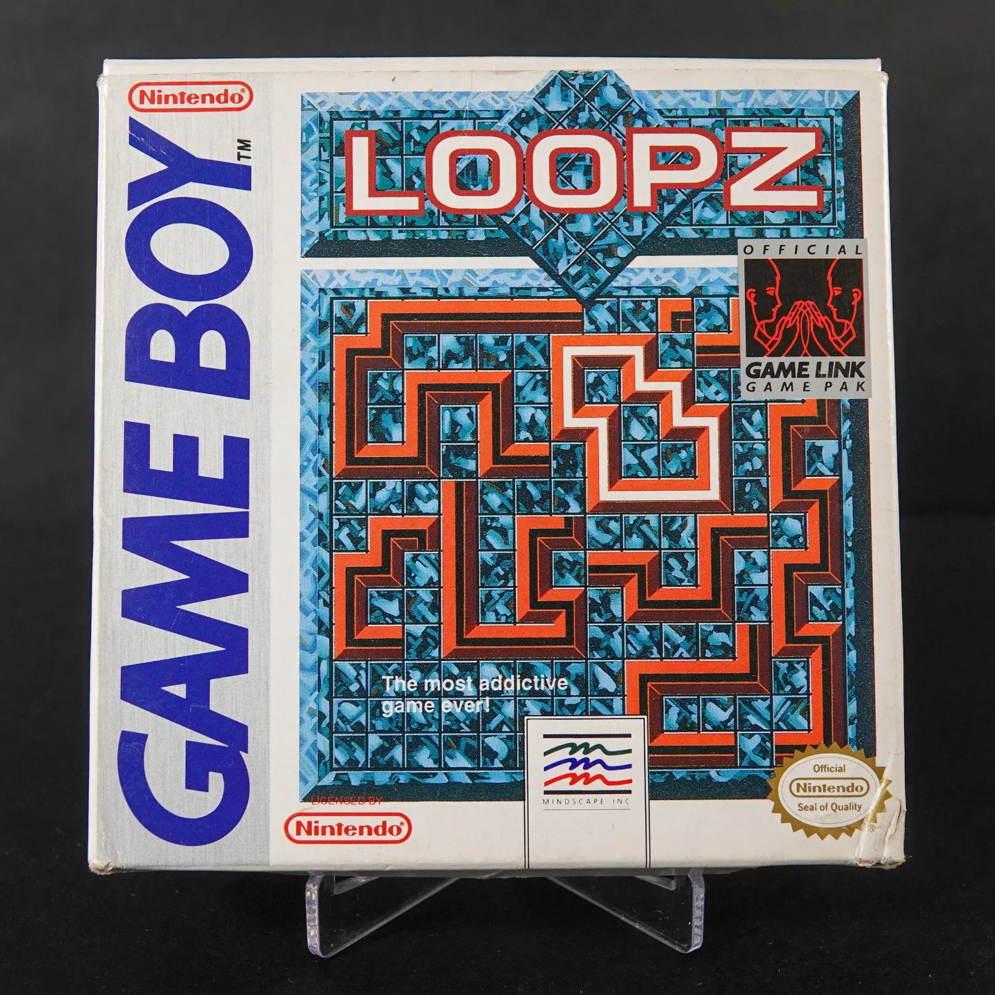 Loopz - Nintendo Game Boy Spiel - Mit OVP & Anleitung - NTSC / US - Zustand Gut