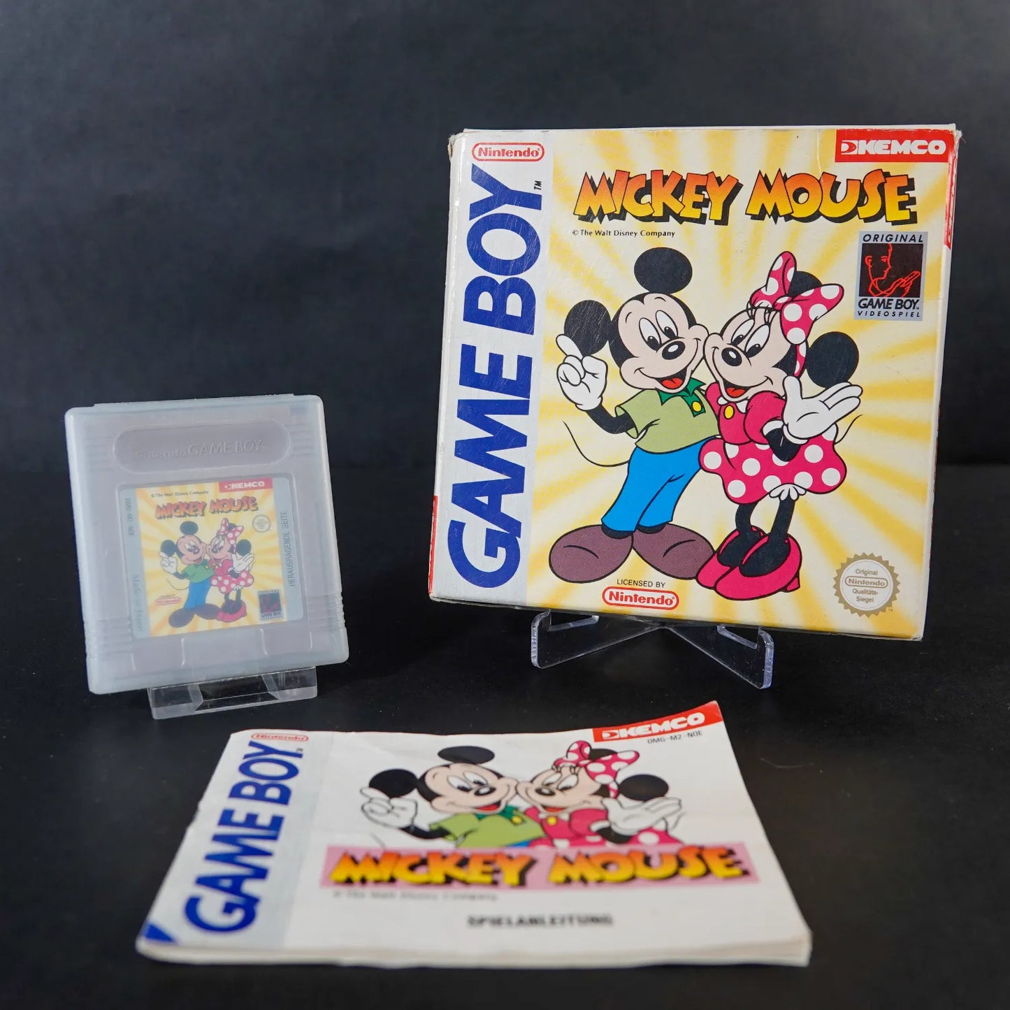 Mickey Mouse - Nintendo Game Boy Spiel mit OVP & Anleitung - PAL - Zustand Gut