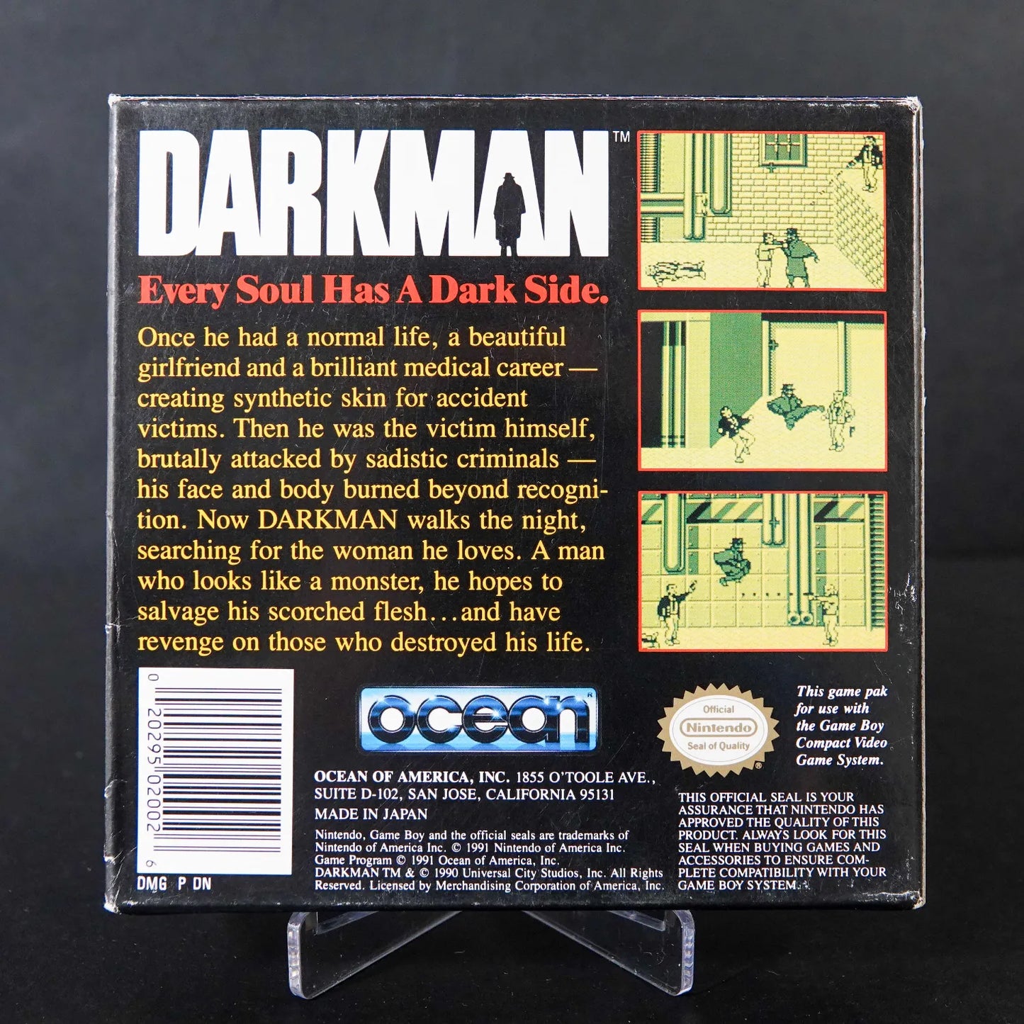 Darkman - Nintendo Game Boy Spiel - Mit OVP & Anleitung - NTSC - TOP Zustand