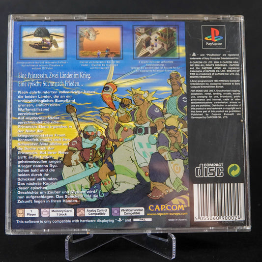 Breath of Fire IV 4 - Playstation PS1 PAL - CiB mit Anleitung - Zustand Sehr Gut