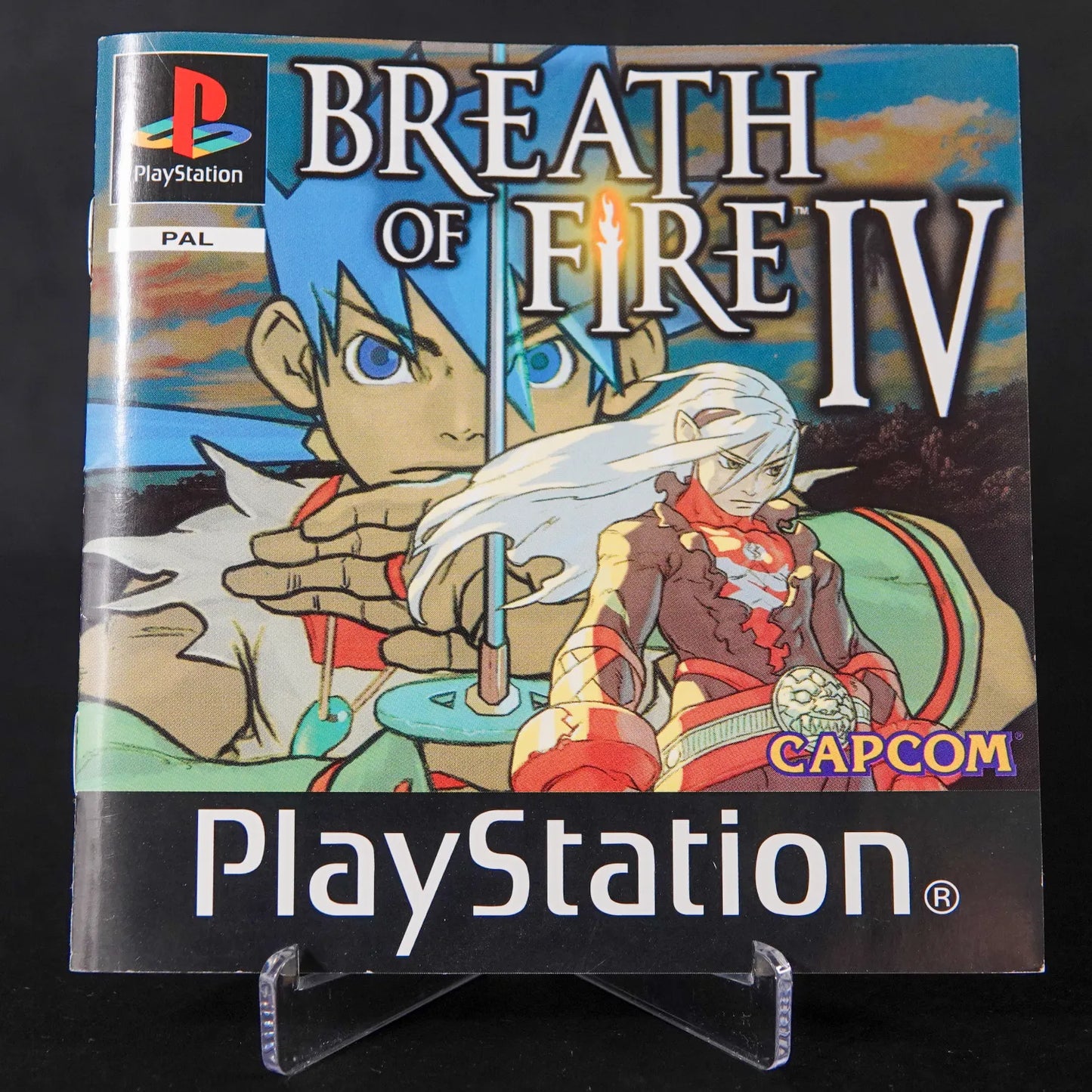 Breath of Fire IV 4 - Playstation PS1 PAL - CiB mit Anleitung - Zustand Sehr Gut