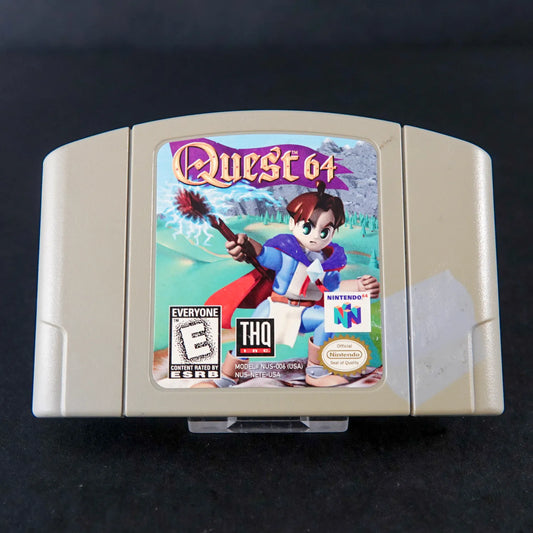 Quest 64 - Nintendo 64 N64 Spiel - Nur Modul - PAL Version - Zustand Sehr Gut