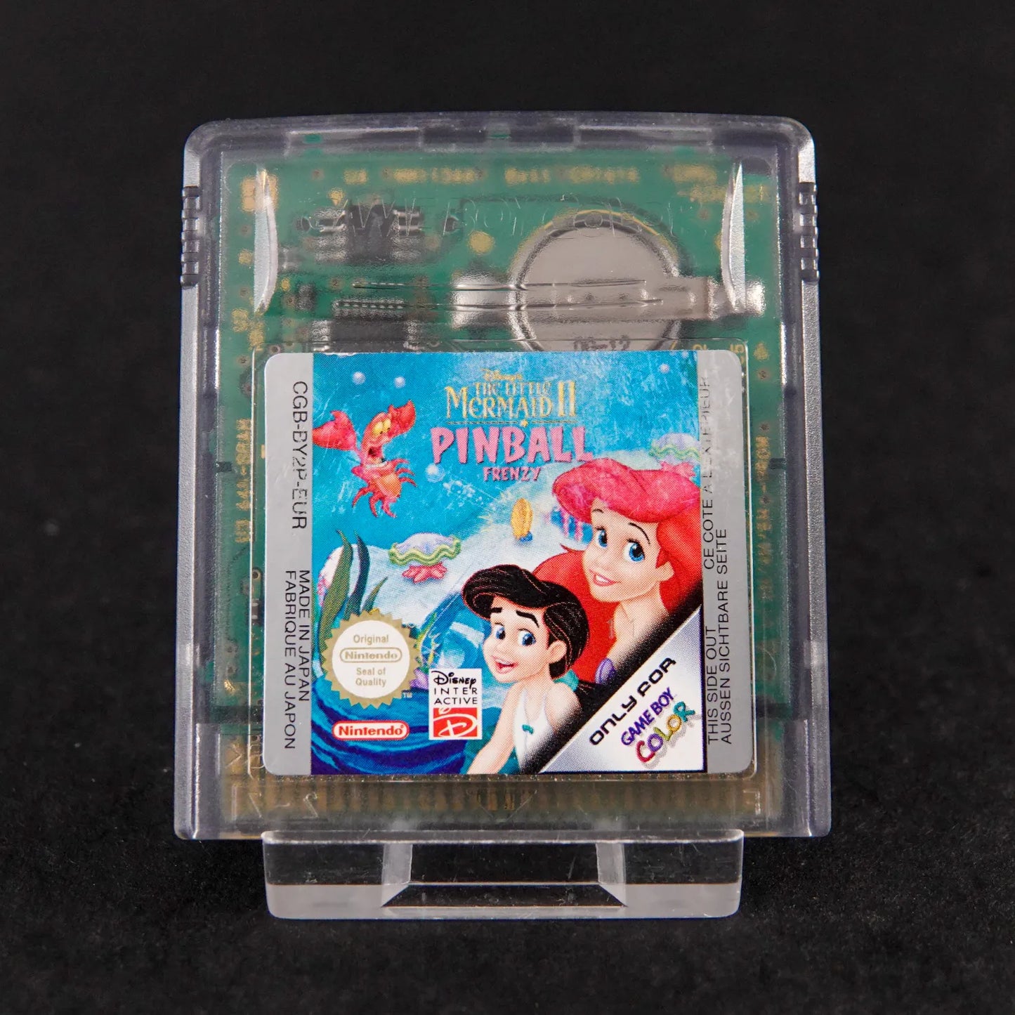 The Little Mermaid II: Pinball Frenzy - Game Boy Color Spiel - PAL - Zustand Gut