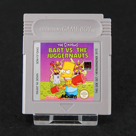 Simpsons - Bart vs. The Juggernauts - Game Boy - Nur Modul - PAL - TOP Zustand