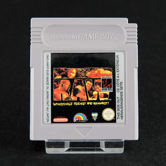WWF Raw Wrestlings Rudest and Roughest - Game Boy PAL - Nur Modul - TOP Zustand