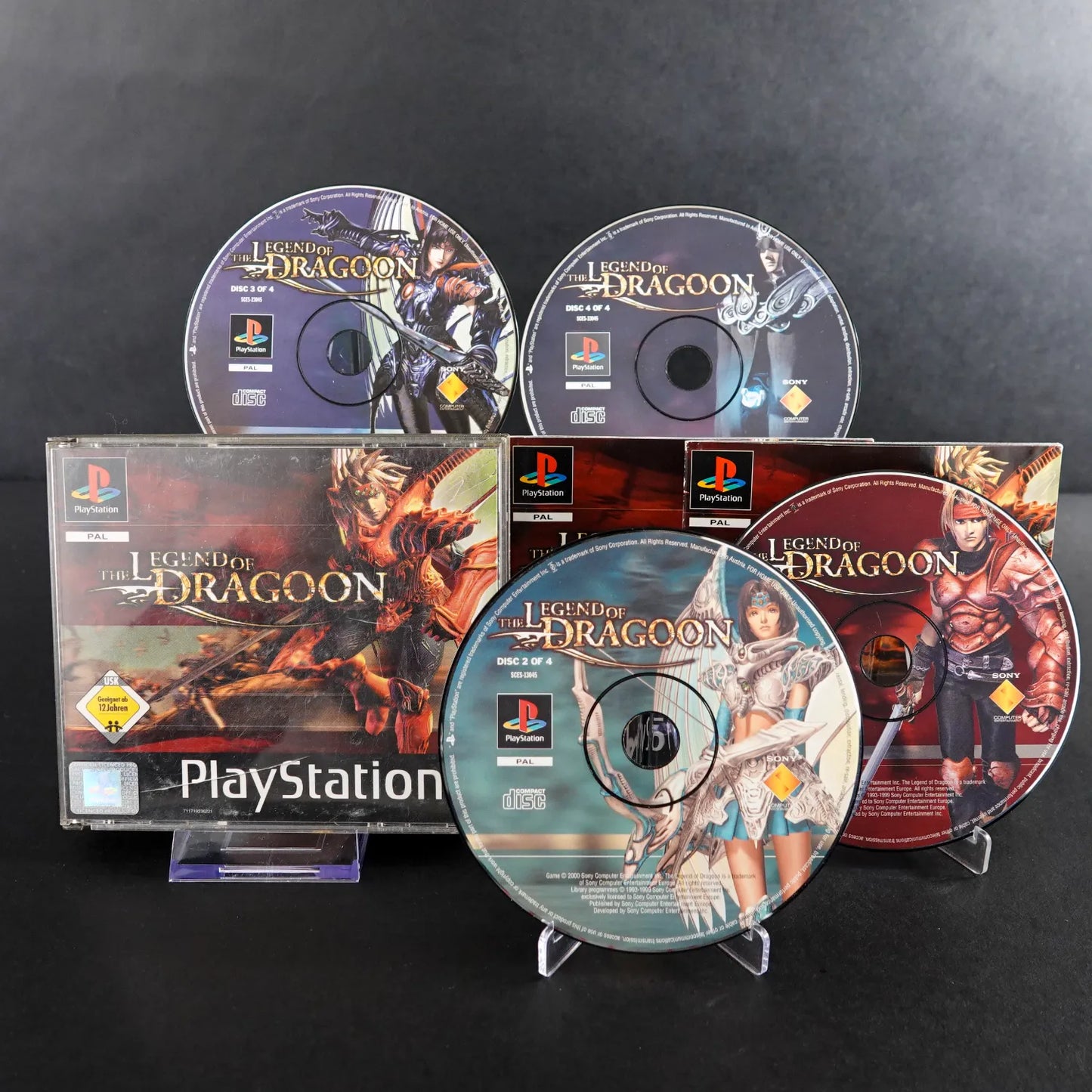 The Legend of Dragoon - Playstation PS1 - PAL - CiB mit beiden Anleitungen