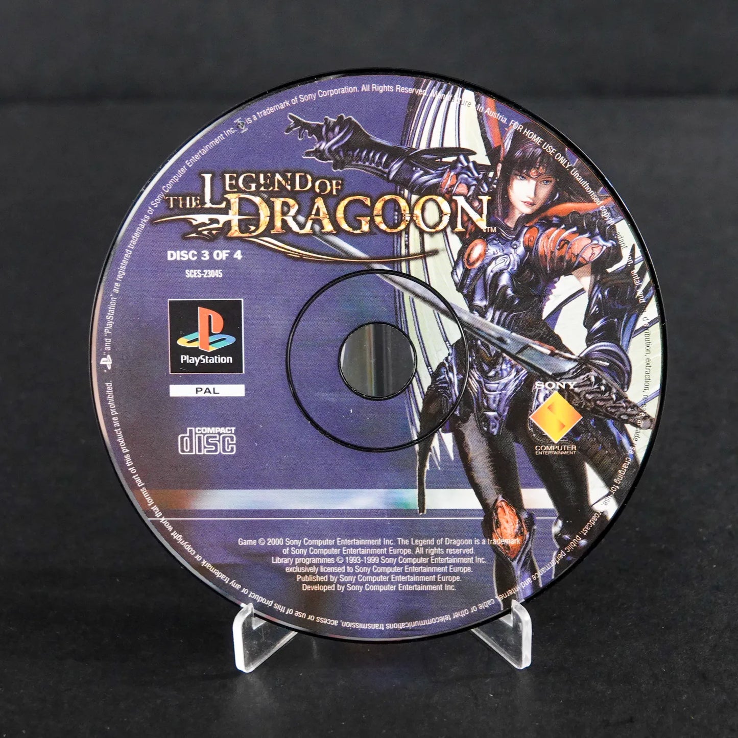 The Legend of Dragoon - Playstation PS1 - PAL - CiB mit beiden Anleitungen