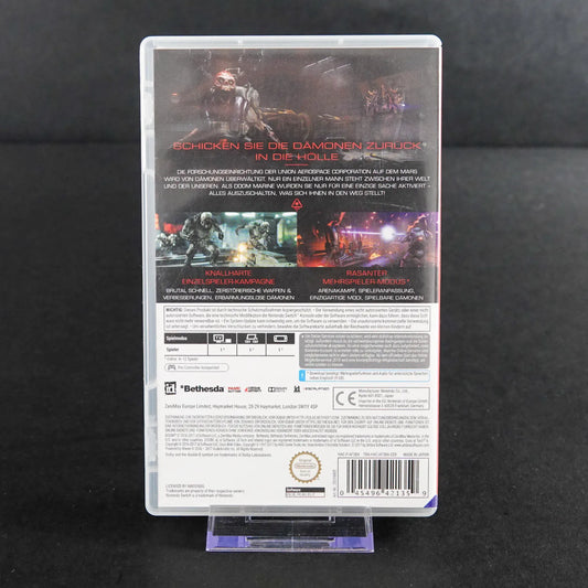 Doom - Nintendo Switch Spiel - in OVP - TOP Zustand - FSK18