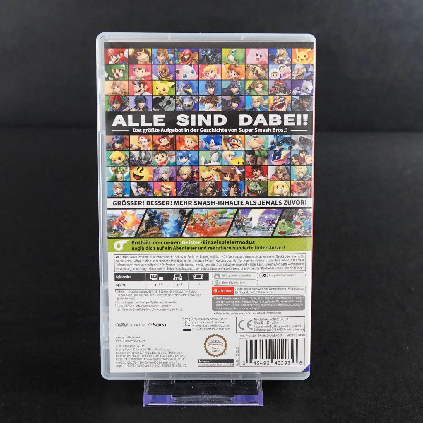 Super Smash Bros Ultimate - Nintendo Switch Spiel - in OVP - TOP Zustand