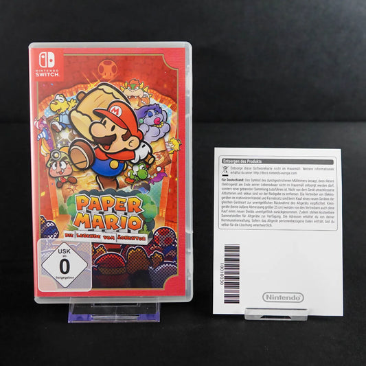 Paper Mario: Die Legende vom Äonentor Nintendo Switch Spiel in OVP - TOP Zustand