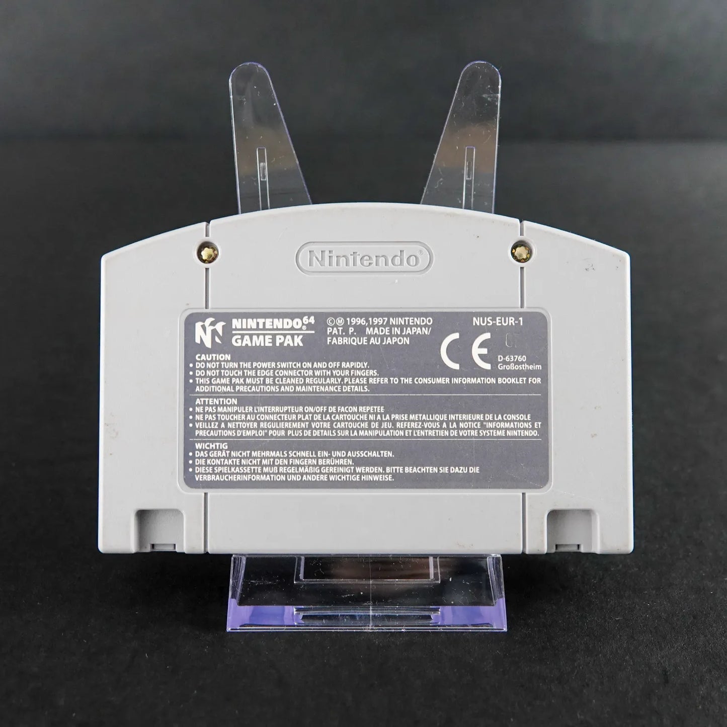 Super Mario 64 - Nintendo 64 N64 Spiel - Nur Modul - PAL - Zustand Sehr Gut