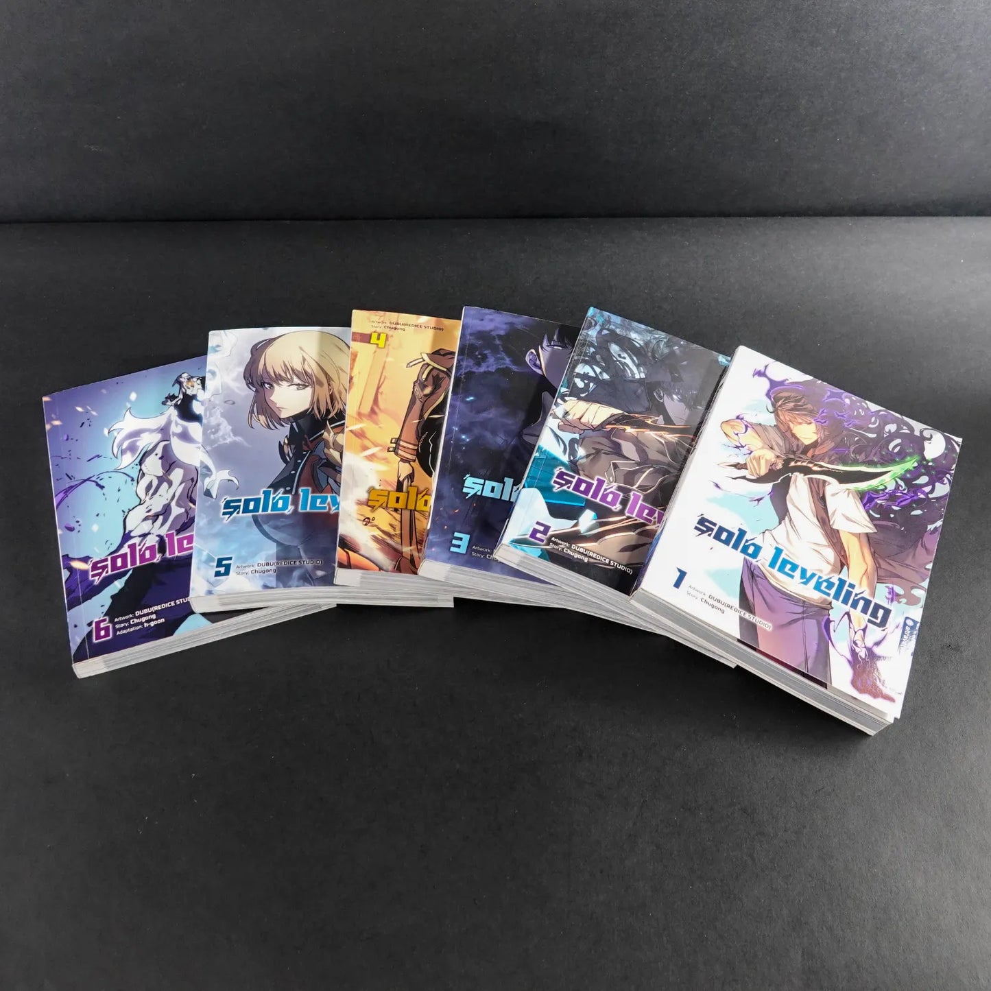 Solo Leveling - Manga Sammlung Band 1-6 Deutsch & in Farbe - Zustand Sehr Gut