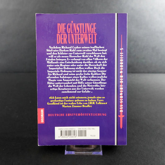 Terry Goodkind Roman - Das Schwert der Wahrheit 5 - Die Günstlinge der Unterwelt