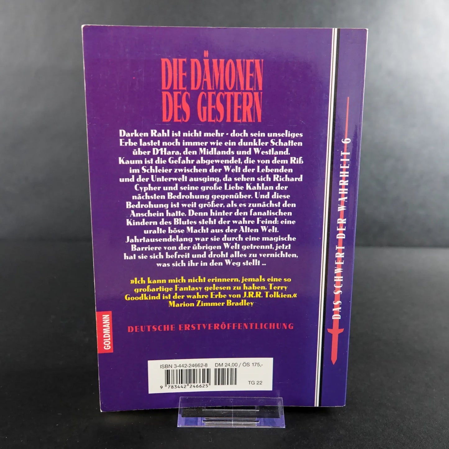 Terry Goodkind Roman - Das Schwert der Wahrheit 6 - Die Dämonen des Gestern
