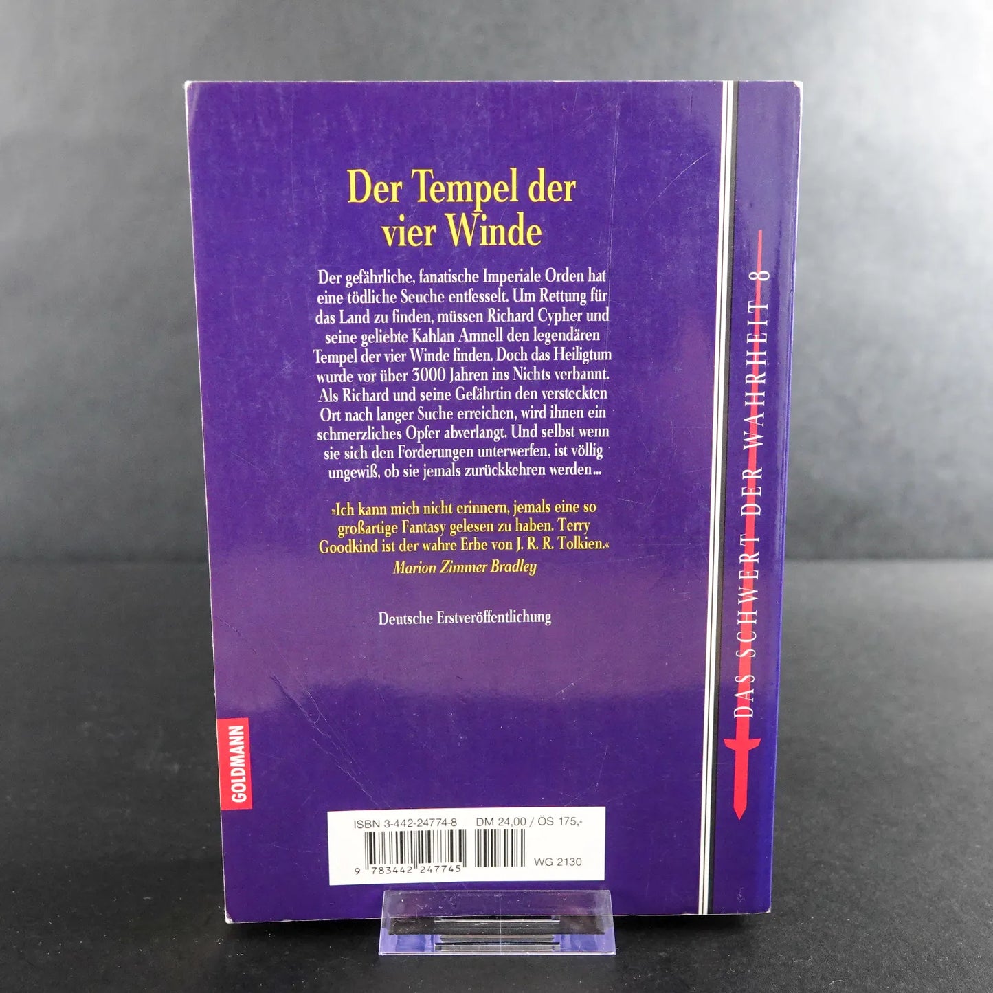 Terry Goodkind Roman - Das Schwert der Wahrheit 8 - Der Tempel der vier Winde