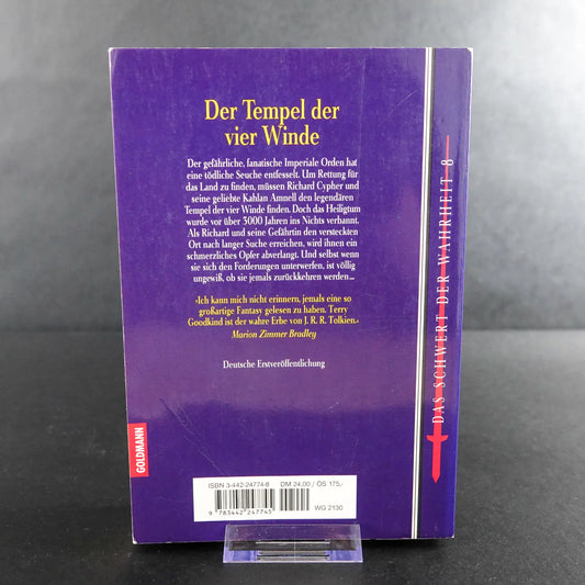 Terry Goodkind Roman - Das Schwert der Wahrheit 8 - Der Tempel der vier Winde