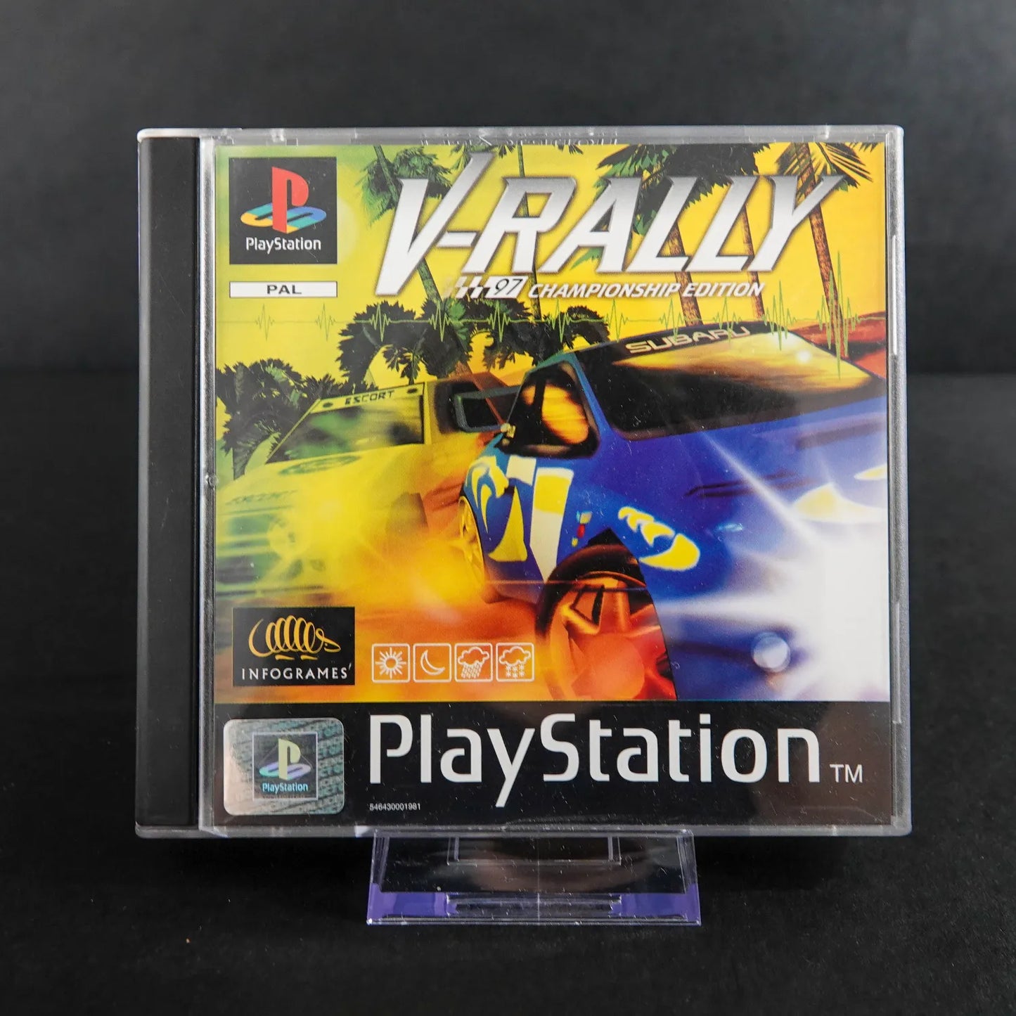 V-Rally - Championship Edition - Playstation 1 PS1 Spiel - CiB - PAL - Gebraucht