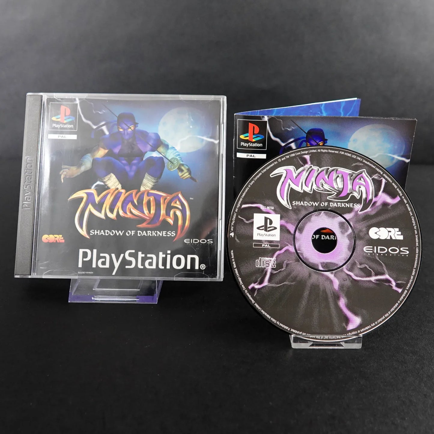 Ninja: Shadow of Darkness - Playstation 1 PS1 - CiB mit Anleitung - PAL Deutsch