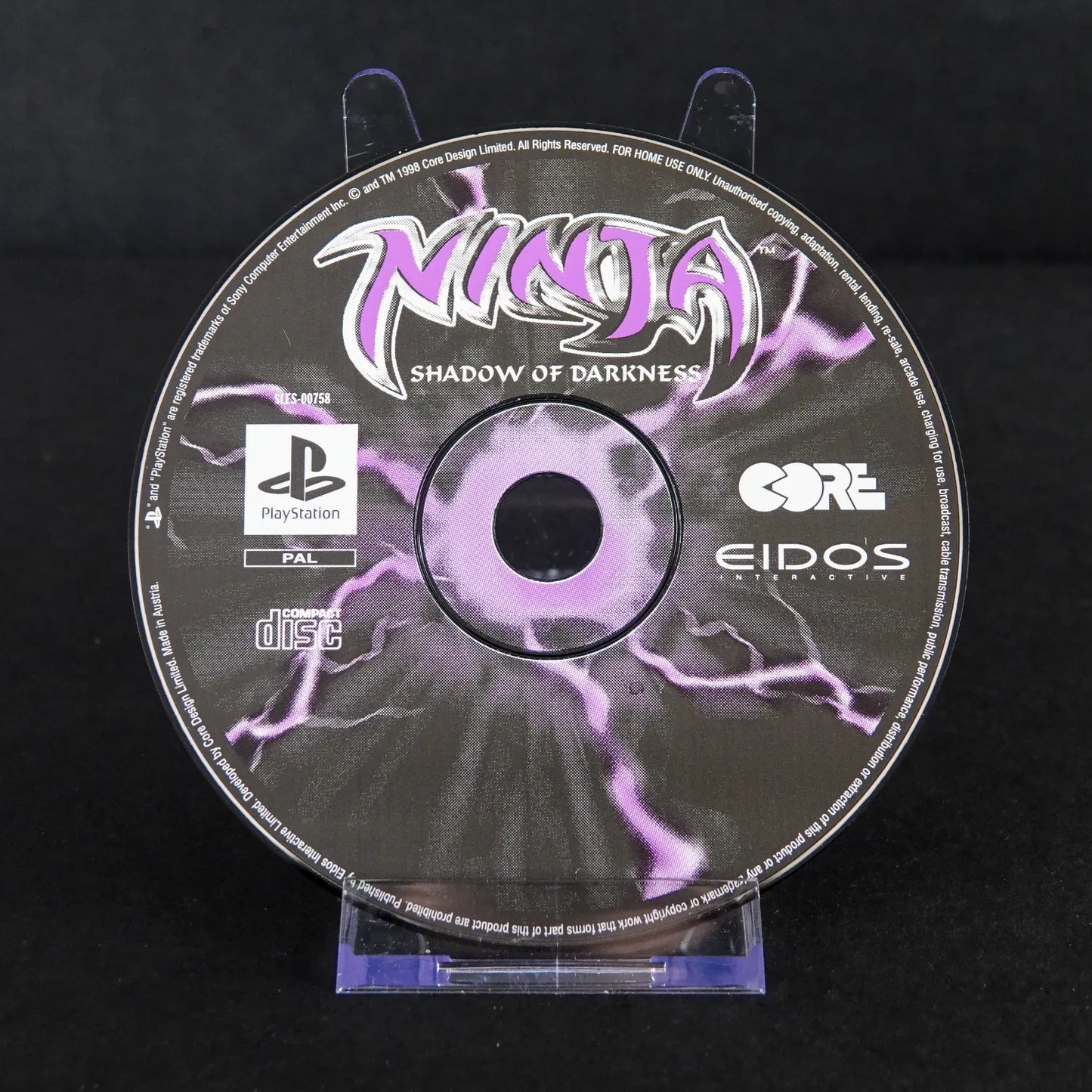 Ninja: Shadow of Darkness - Playstation 1 PS1 - CiB mit Anleitung - PAL Deutsch