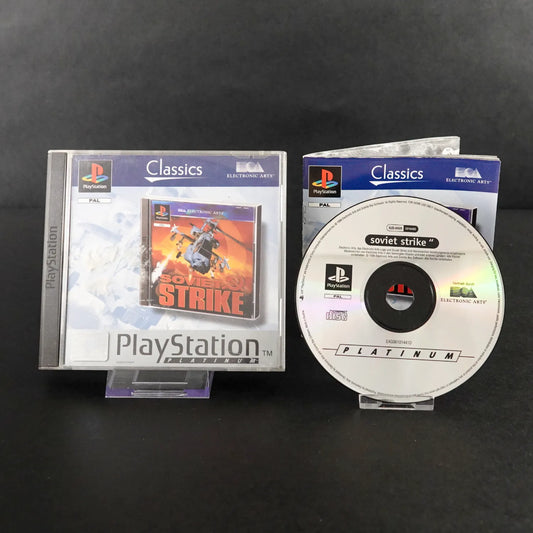 Soviet Strike - Playsation 1 PS1 Platinum - CiB Komplett - Deutsch - Gebraucht