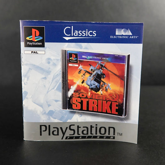 Soviet Strike - Playsation 1 PS1 Platinum - CiB Komplett - Deutsch - Gebraucht
