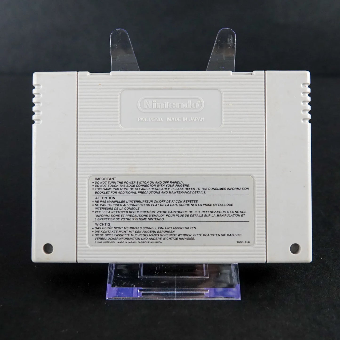 Jurassic Park Part 2: The Chaos Continues - Super Nintendo SNES - PAL/EU