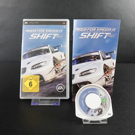 Need For Speed: Shift - Sony Playstation Portable PSP - CiB Komplett - Gebraucht