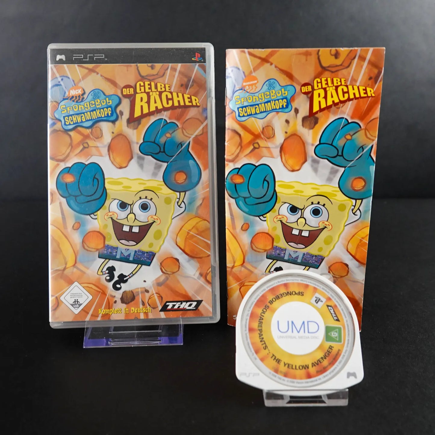 Spongebob Schwammkopf Der Gelbe Rächer PSP Playstation Portable mit Anleitung