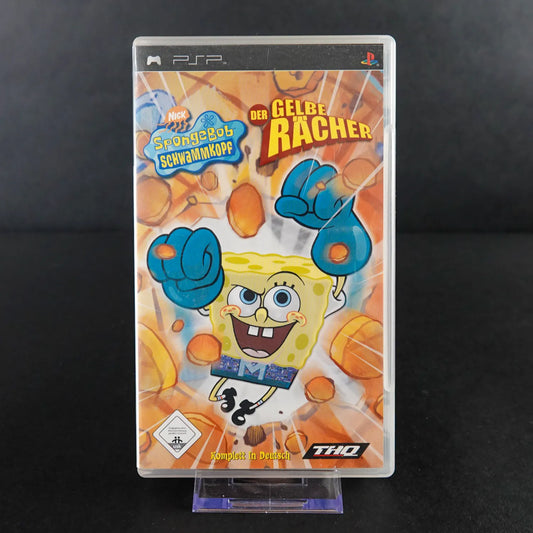 Spongebob Schwammkopf Der Gelbe Rächer PSP Playstation Portable mit Anleitung